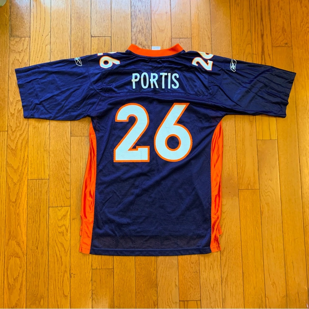 Vintage Y2K Clinton Portis Denver Broncos Reebok Jersey Medium